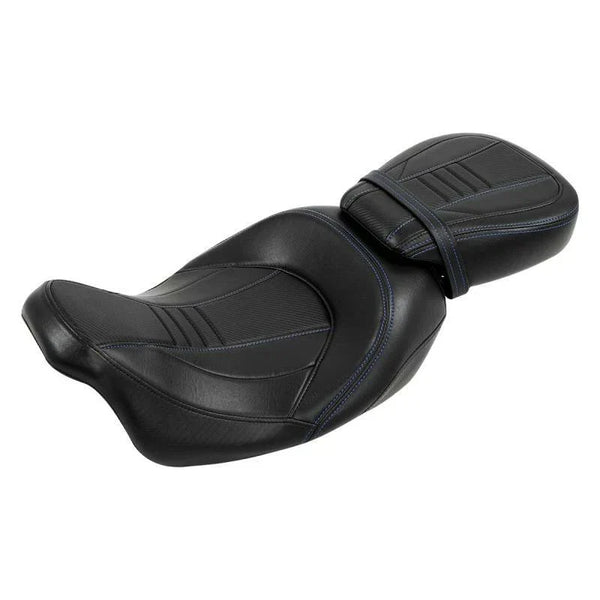 Driver & Passenger Seat Pillion Fit For Harley Touring Road King Glide 2009-2023