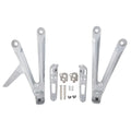 Rear Passenger Foot Pegs Brackets Fit For Honda CBR600RR 05-06