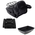 King Trunk Rack Backrest Base Plate Fit For Harley Touring Road Glide 2014-26 25