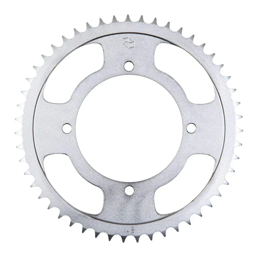 Primary Drive Rear Steel Sprocket 51 Tooth Silver For Kawasaki KLX140 2008-2009