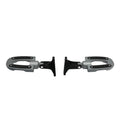 Passenger Footpegs Pegs Mount Fit For Harley Touring Electra Street Glide 93-25