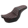 Driver Passenger Seat Fit For Harley Dyna Low Rider Fat Bob Wide Glide 2006-2017