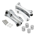 4 Point Docking Hardware Kit w/ Covers Fit For Harley Electra Glide 14-25 Chrome