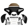 Vivid Black Front Outer Batwing Fairing For Yamaha V Star 650 1100 classic