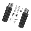 Front Footrest Footpegs Pegs Straight Lines Fit For Yamaha FZ6 Fazer 2004-2008