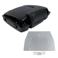 Black Razor Trunk Pad Base Plate For Harley Touring Road King Glide 97-13