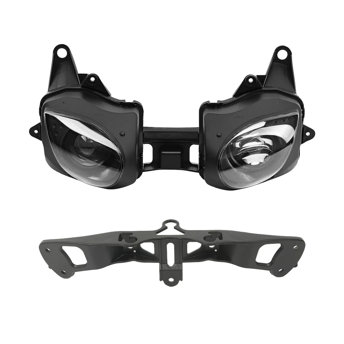Headlight Assembly + Fairing Stay Bracket Fit For Kawasaki 2007-2008 Ninja ZX6R