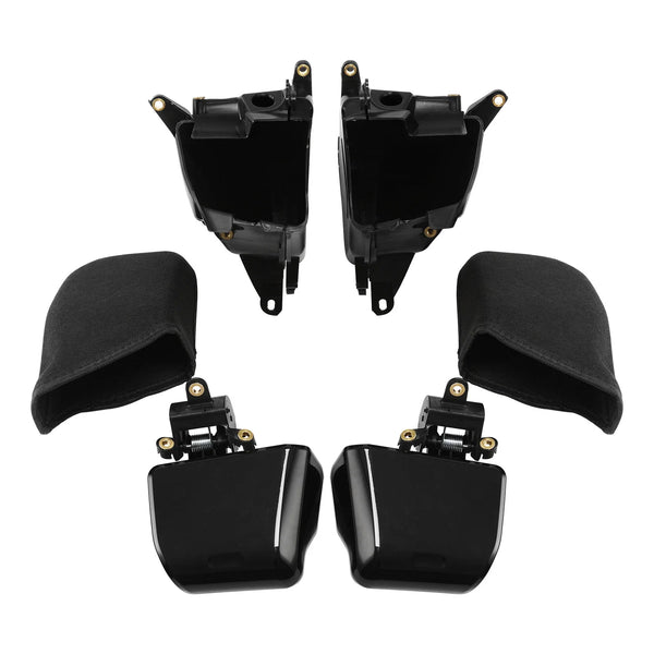 Inner Fairing Glove Box & Doors Fit For Harley Cvo Road Glide 2023-2026 24 Black