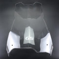 '+4" Clear Motorcycle Windshield Windscreen For BMW F800GS F650GS 2008-2016