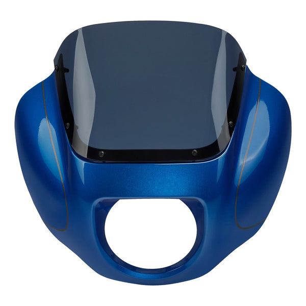 Front Fairing Windshield Fit For Harley Softail Low Rider 18-25 24 Electric Blue