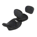 Driver & Passenger Seat + Backrest Pad Fit For Harley Touring Road Glide 09-2023