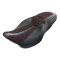 Black Driver & Passenger Seat Fit For Harley Cvo Street Road Glide 2009-2023 22