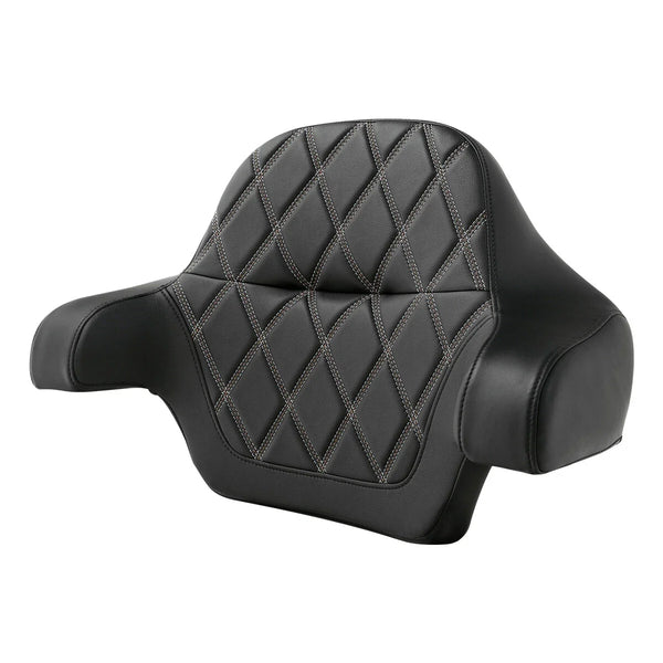 Motorcycle Passenger Wrap-around Backrest Pad Fit For Harley Touring 14-23
