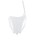 UFO HO04686#041 Front Number Plate White