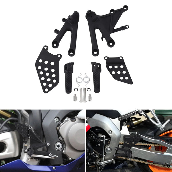 Front sets - Driver's Footrest Pegs Fit For Honda CBR1000RR 2004-2007