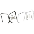 Chrome/Black Saddlebag Support Brackets Fit For Harley Sportster 883 1200 04-16