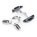 Floorboard Highway Footpeg 1.25'' Long Angled Mount Fit For Harley Touring 93-25