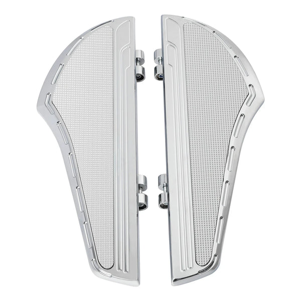 Rider Driver Floorboard Footboard Fit For Harley Touring 2000-2024 Softail 00-17