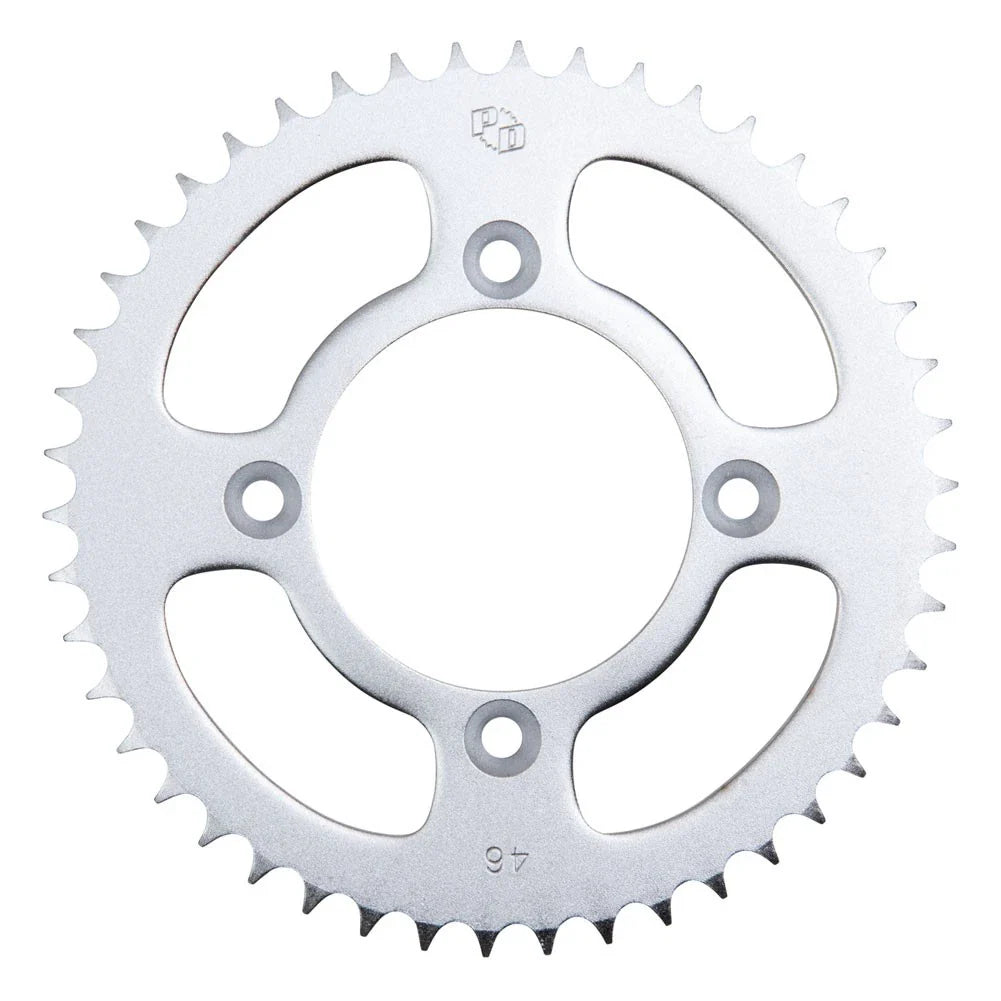 Primary Drive Rear Steel Sprocket 46 Tooth Silver For Honda CRF125F 2014-2024