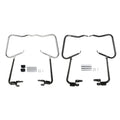 Chrome/Black Saddlebags Guards Crash Bars Fit For Harley Touring Road King 14-24