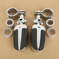 22mm 25mm 32mm 35mm Chrome Highway Bar Footpegs Clamps Fit For Harley Softail