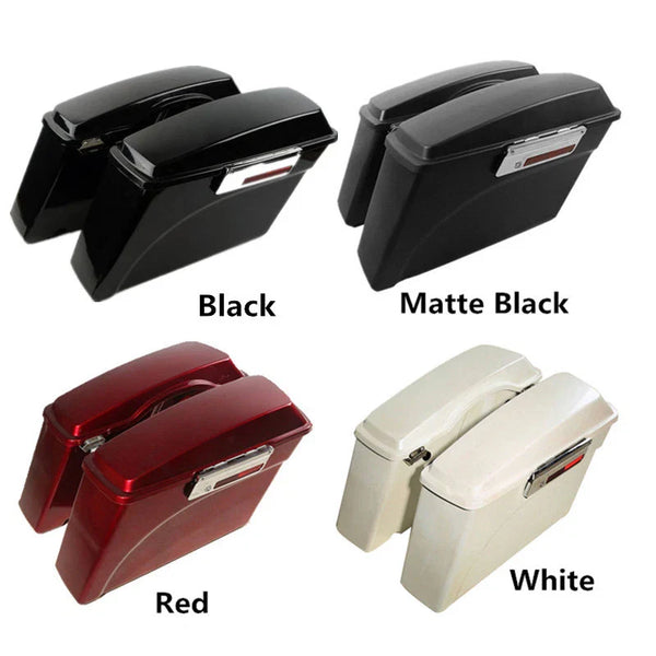 Painted Saddlebag Saddle bags For Harley Davidson Touring Road King 1994-2013 95