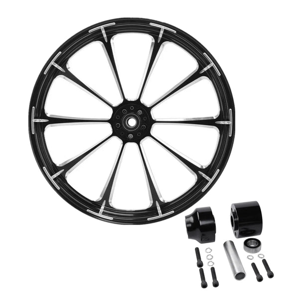 21" Front Wheel Rim Hub Single Disc Fit For Harley Road Glide 1997-2021