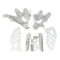 Front Rider Footpegs Footrests Bracket Fit For Suzuki GSXR600 GSXR750 2011-2025