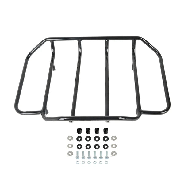 Black Luggage Rack For Harley Touring Road King Street Glide Classic