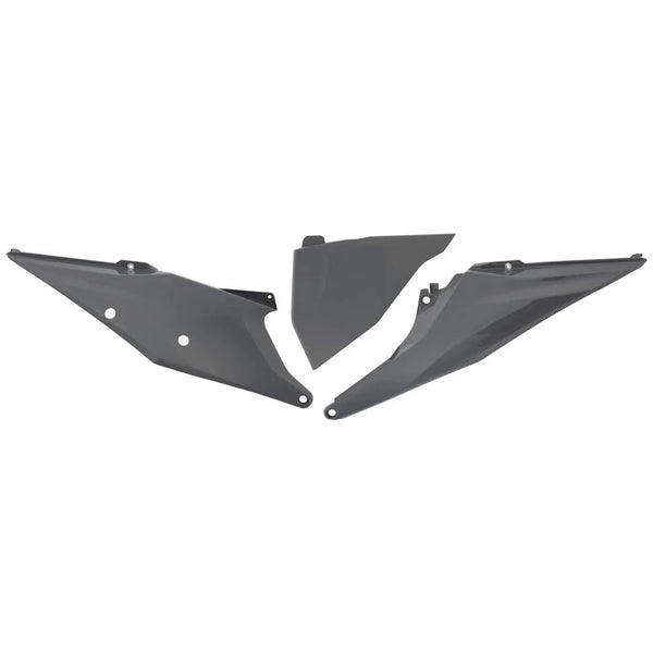 UFO Side Panels Non Vented Grey For KTM 250 XC (Fuel Injected) 2020-2022