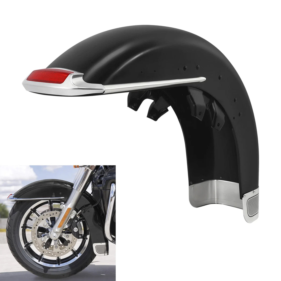 Front Fender Fit For Harley Touring Road King Electra Glide Ultra Classic 89-13
