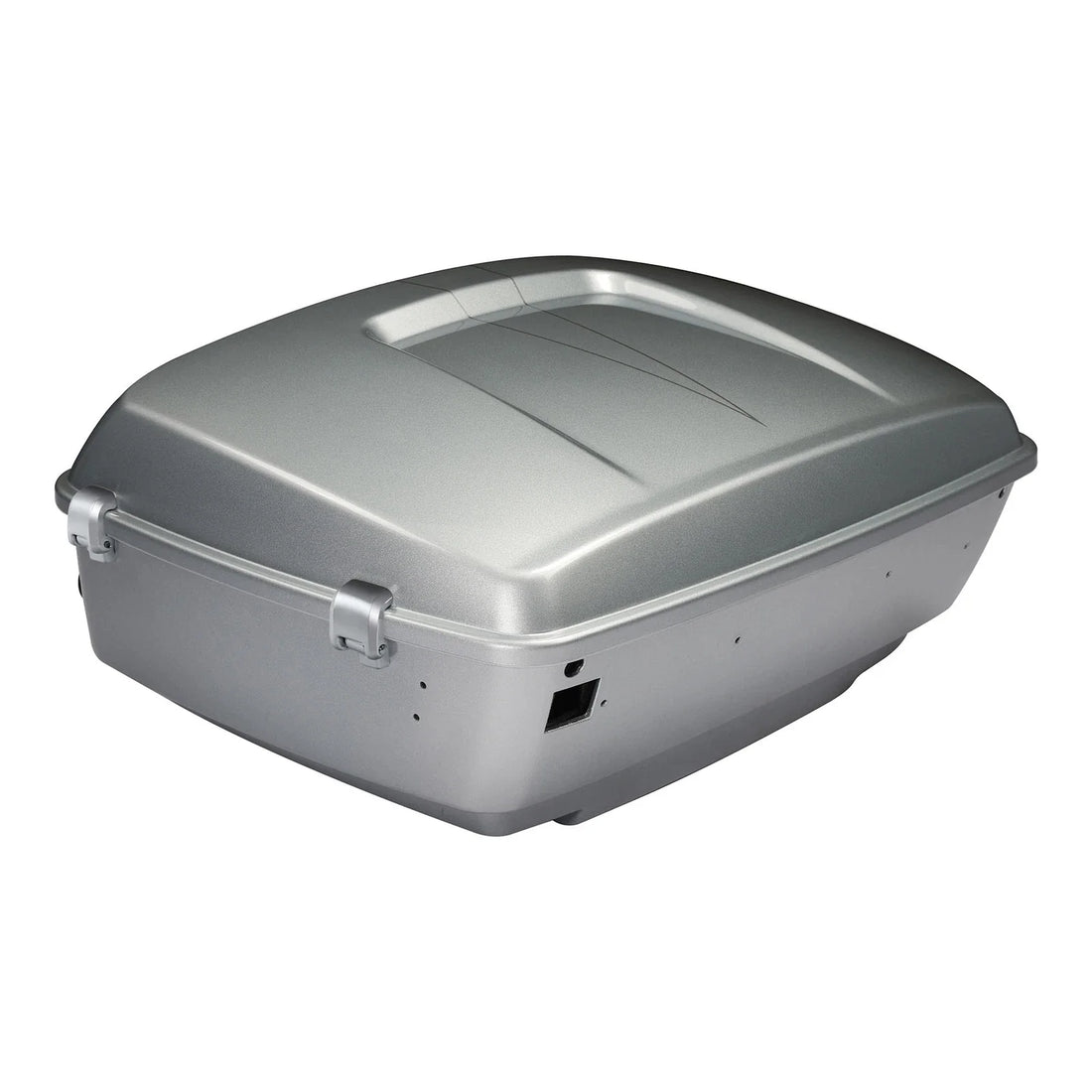 King Trunk Fit For Harley Touring Street Glide 14+ Brilliant Silver Pearl