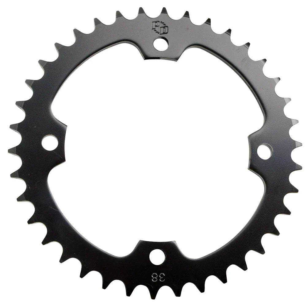 Primary Drive Rear Steel Sprocket 38 Tooth Black For Yamaha YFZ450R 2009-2023