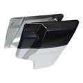 Side Covers Fit For Harley Road Glide 2009-2023 Midnight Blue/Barracuda Silver