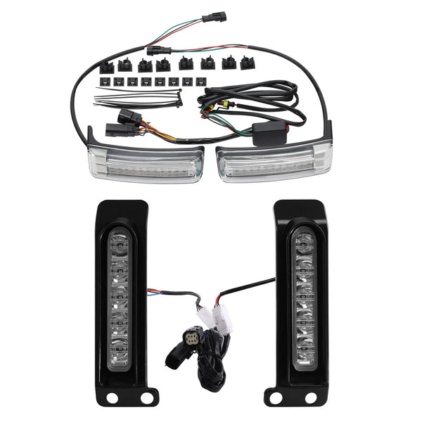 Saddlebag LED Inserts Support Run Brake Turn Lights Fit For Harley Touring 14-24