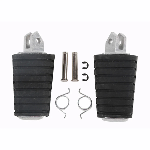 Rider Driver Footpegs Pegs Footrest Fit For Yamaha V Star 650 Custom Virago 1100