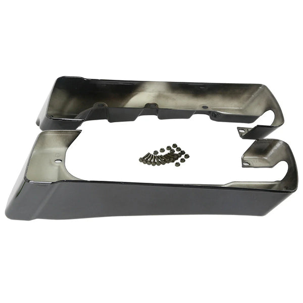 4" Stretched SaddleBag Extension Fit For Harley Street Road Glide King 1994-2013