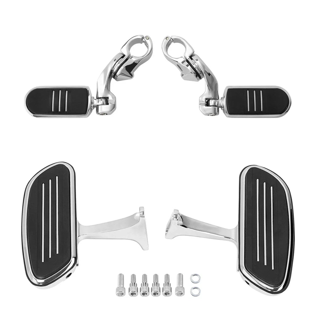 Passenger Floorboard 1.25" Highway Foot Peg Fit For Harley Flht Pegstreamliner