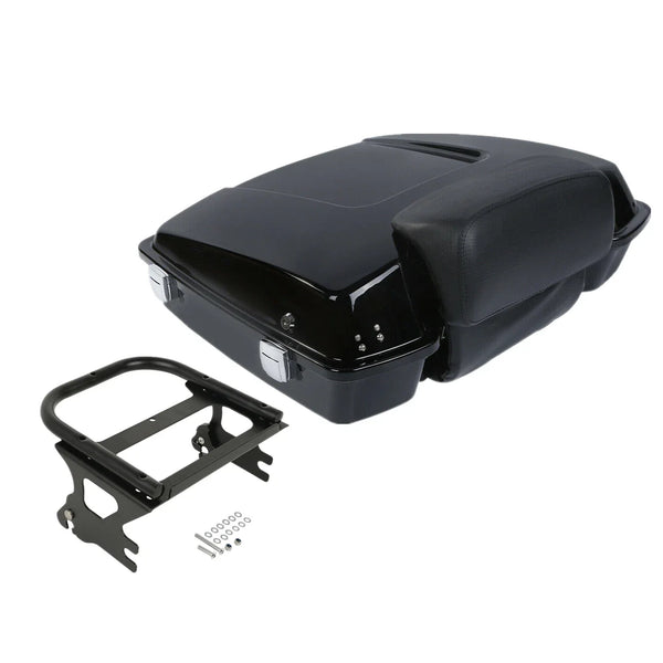 Razor Trunk Backrest Mount Rack Fit For Harley Touring Street Glide 97-08