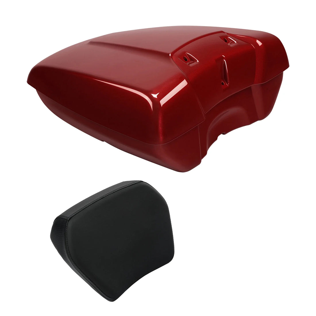 Low Profile Trunk Backrest Fit For Indian Roadmaster 2017-25 Ruby Metallic