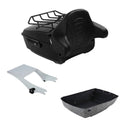 King Trunk Backrest Mounting Rack Fit For Harley Touring 1997-2008