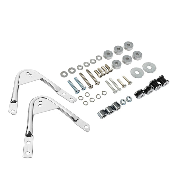 Luggage Rack Rear Docking Hardware Kit Fit For Harley Touring Road King 1997-08