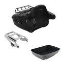 King Trunk Pad Mount Rack Fit For Harley Touring Glide 2009-2013