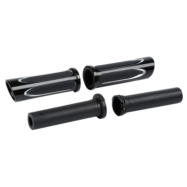 1" 25mm Handlebar Hand Grips Fit For Harley Chopper Honda Suzuki Kawasaki Yamaha