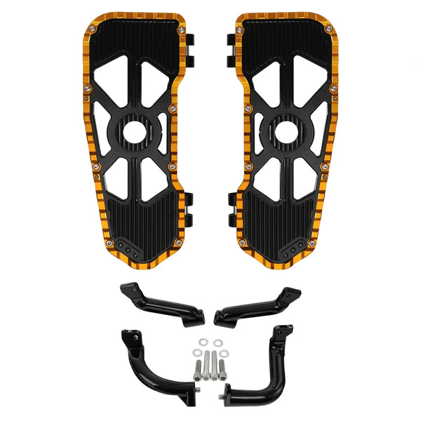 Driver Rider Floorboards Mount Bracket Fit For Harley Touring Road Glide 2014-24