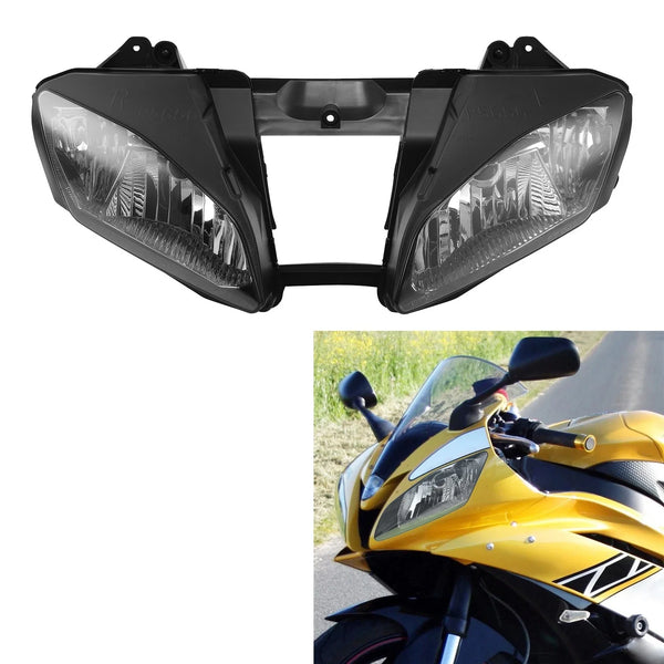 Front Headlight Light Lamp Assembly Fit For Yamaha YZF-R6 YZFR6 06-07 Motorcycle