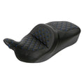 Black Rider Driver & Passenger Seat Fit For Harley Touring Road Glide 2009-2023