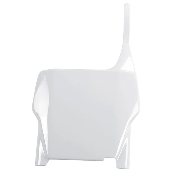 UFO Front Number Plate White For Honda CR250R 2004-2007