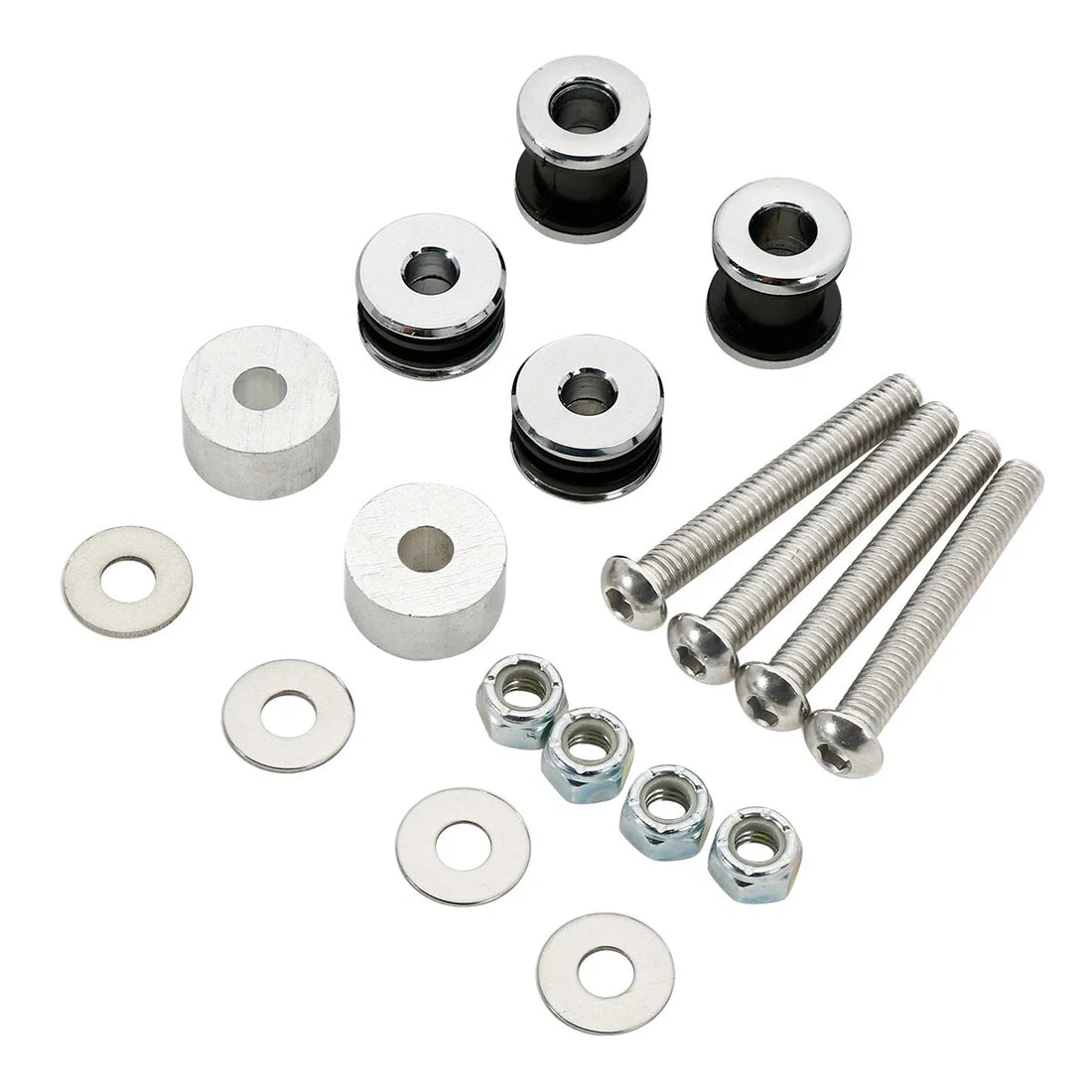 Docking Hardware Kit Fit For Harley Softail 1984-1999 Detachable Sissy Bar Rack