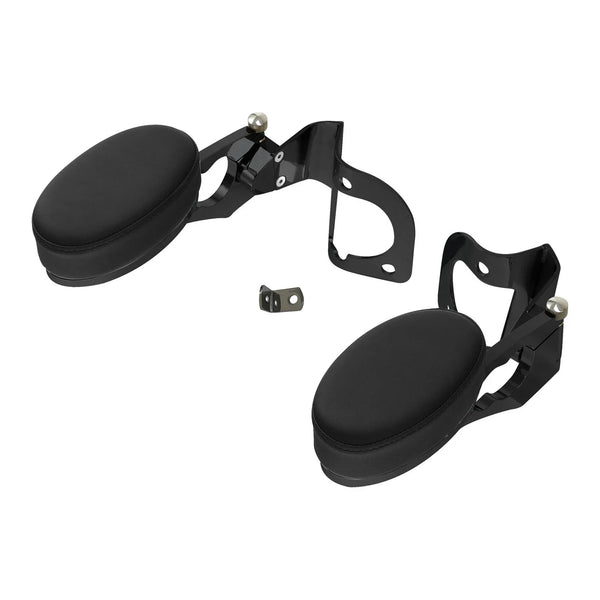 Rear Adjustable Passenger Armrests Fit For Harley Touring Road Glide 14-25 Black